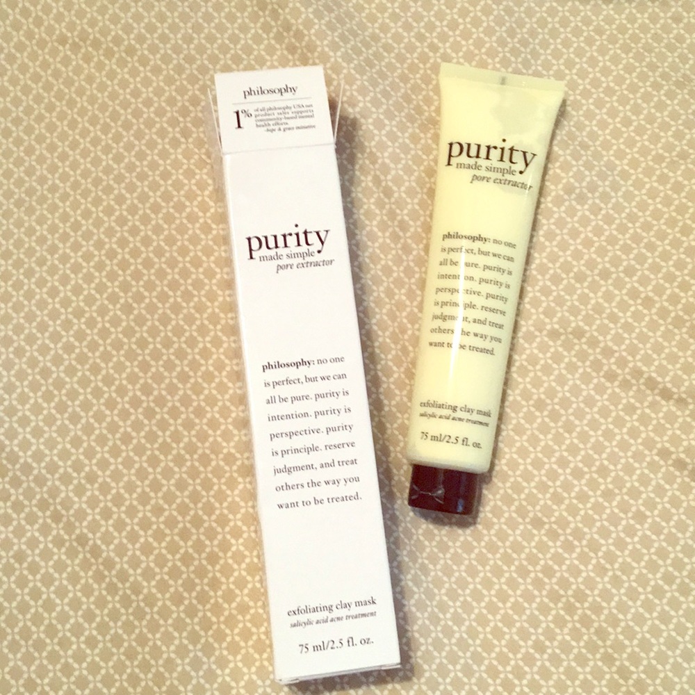 NEW Philosophy Pore Extractor Clay Mask